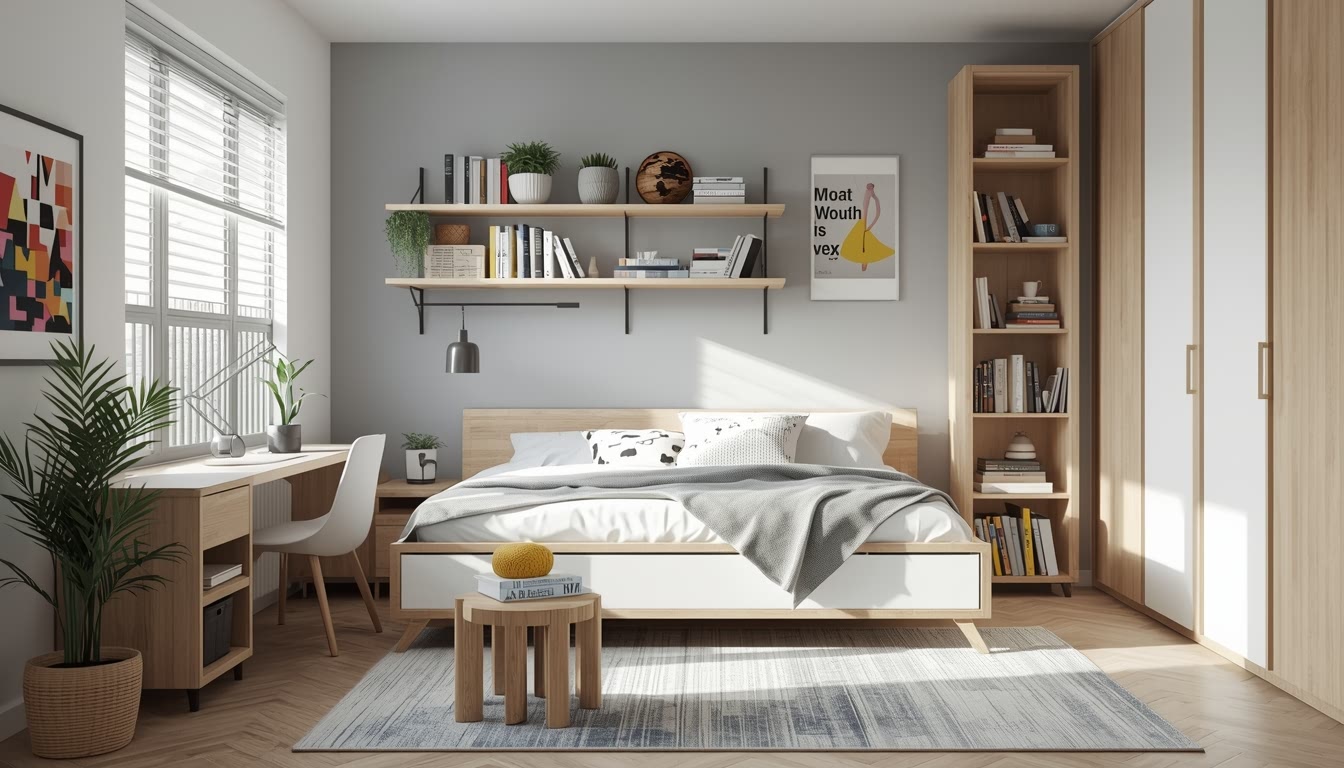 Мебель и интерьер для подростковой спальни